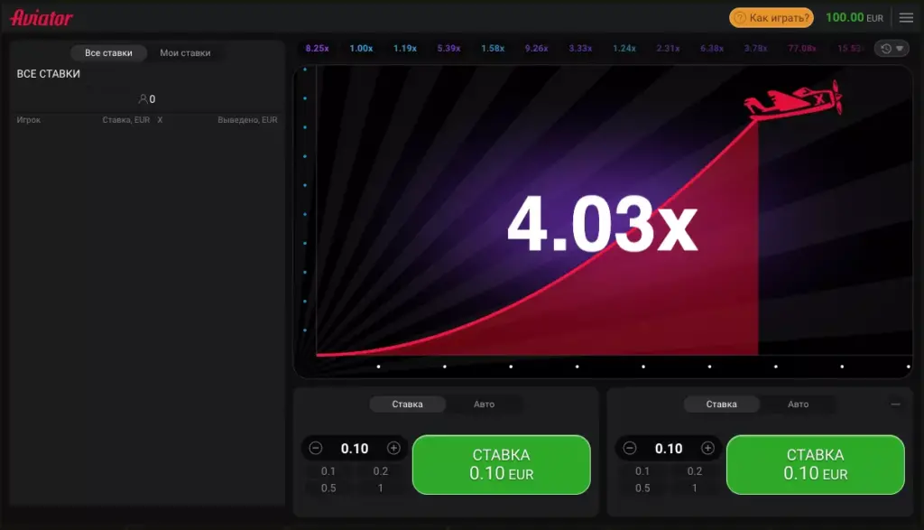 Как играть в игру Авиатор онлайн