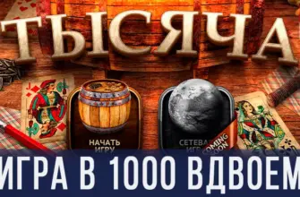 Играть в 1000 вдвоем